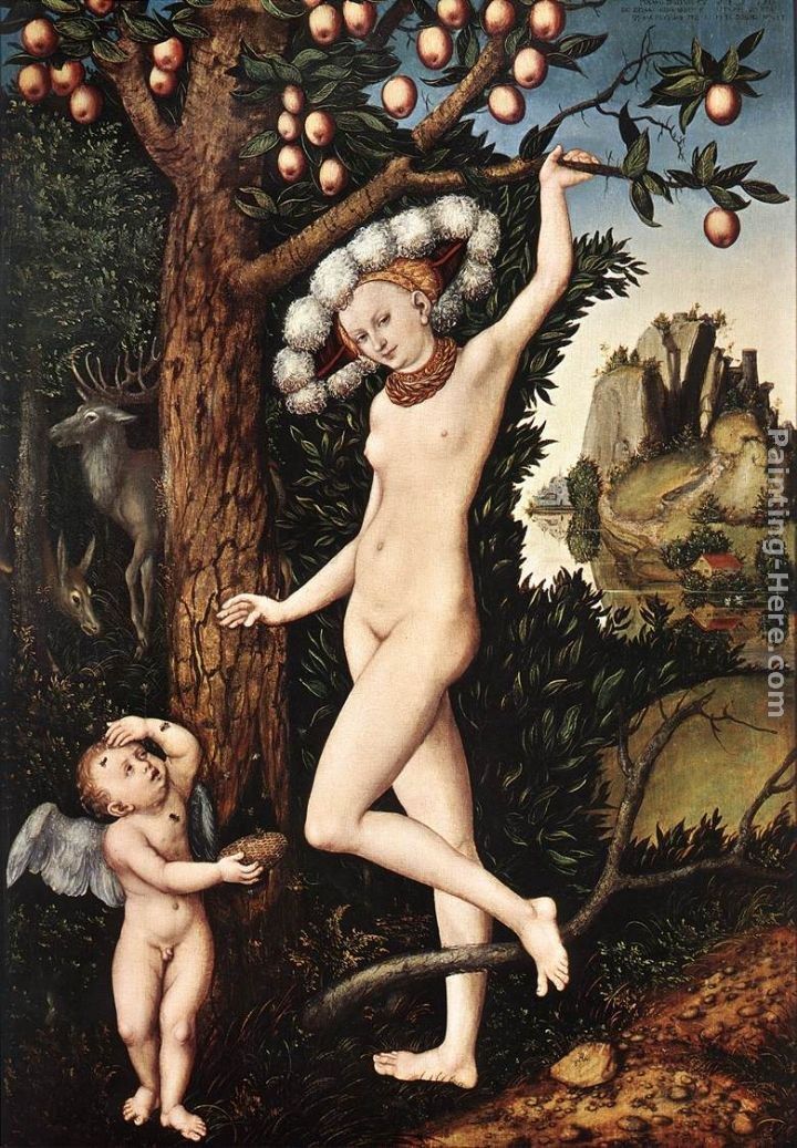 Lucas Cranach the Elder Cupid Complaining to Venus